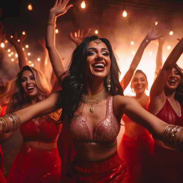 bollywood hen party dance class